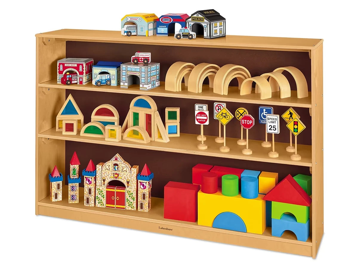 Classic Birch Store Anything Large Classroom Shelves - US 8115