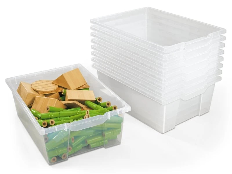 Classic Birch Big Bins See-Inside Storage Unit - 9 Cubby - US 2528