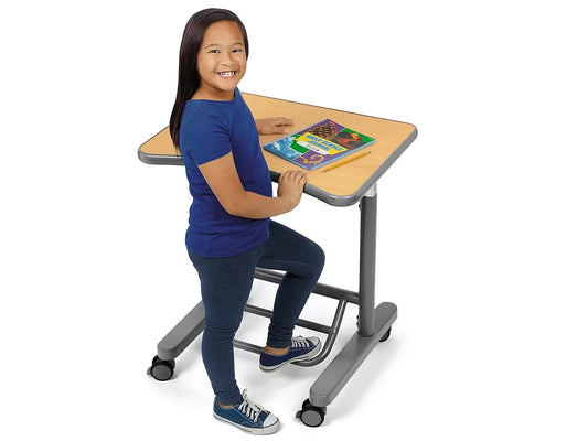 Flex-Space Mobile Standing Desk - Maple - US 3851