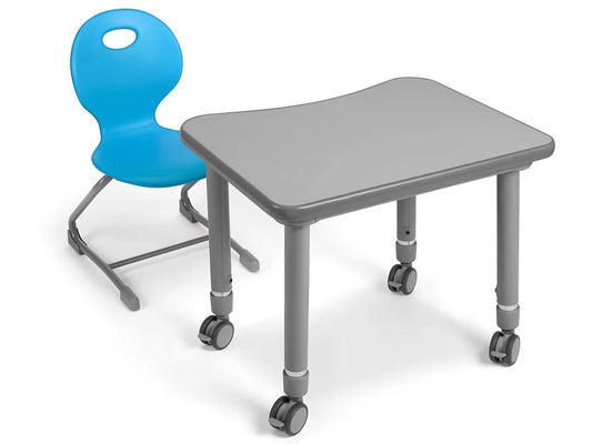 Flex-Space Ergo Bounce Chair and Desk Set - K-Gr. 2 - US 5120