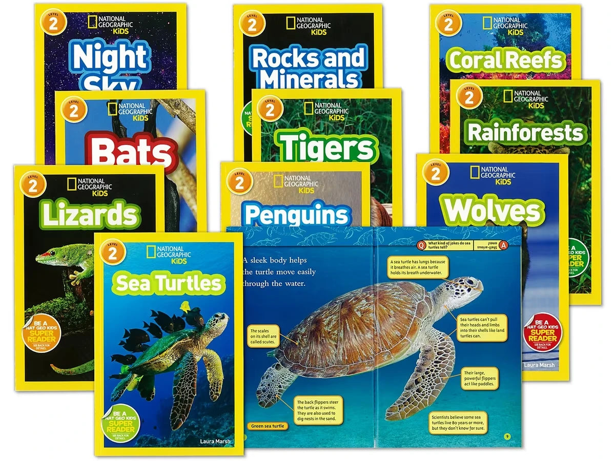 National Geographic Science Readers - Level 2 - US 3080