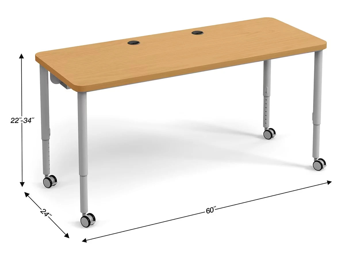 Modern Edge Mobile Media Table - US 8741
