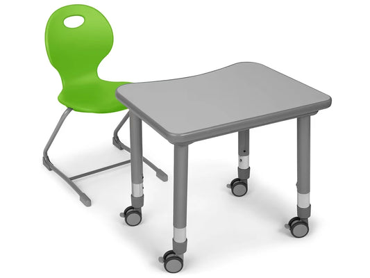 Flex-Space Ergo Bounce Chair and Desk Set - Gr. 4-12 - US 1949