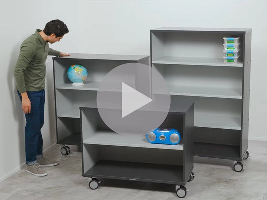 Modern Edge Mobile 2-Shelf All-Purpose Storage Unit - US 7148