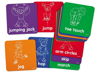 Let’s Get Moving! Activity Mats - US 4058