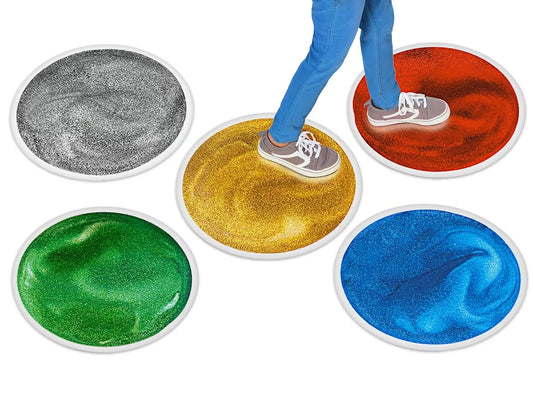 Liquid Glitter Floor Tiles - US 7784