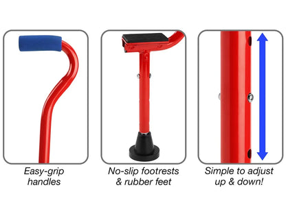 Easy-Balance Adjustable Stilts - US 6188