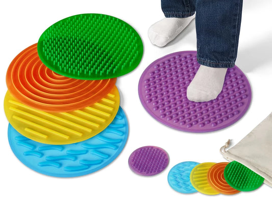 Silly Shapes Sensory Mats - US 7925