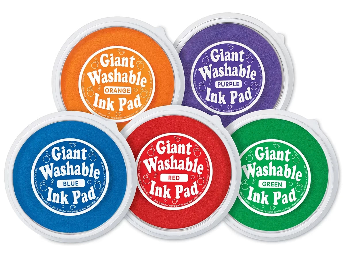 Giant Washable Color Ink Pads - US 8989