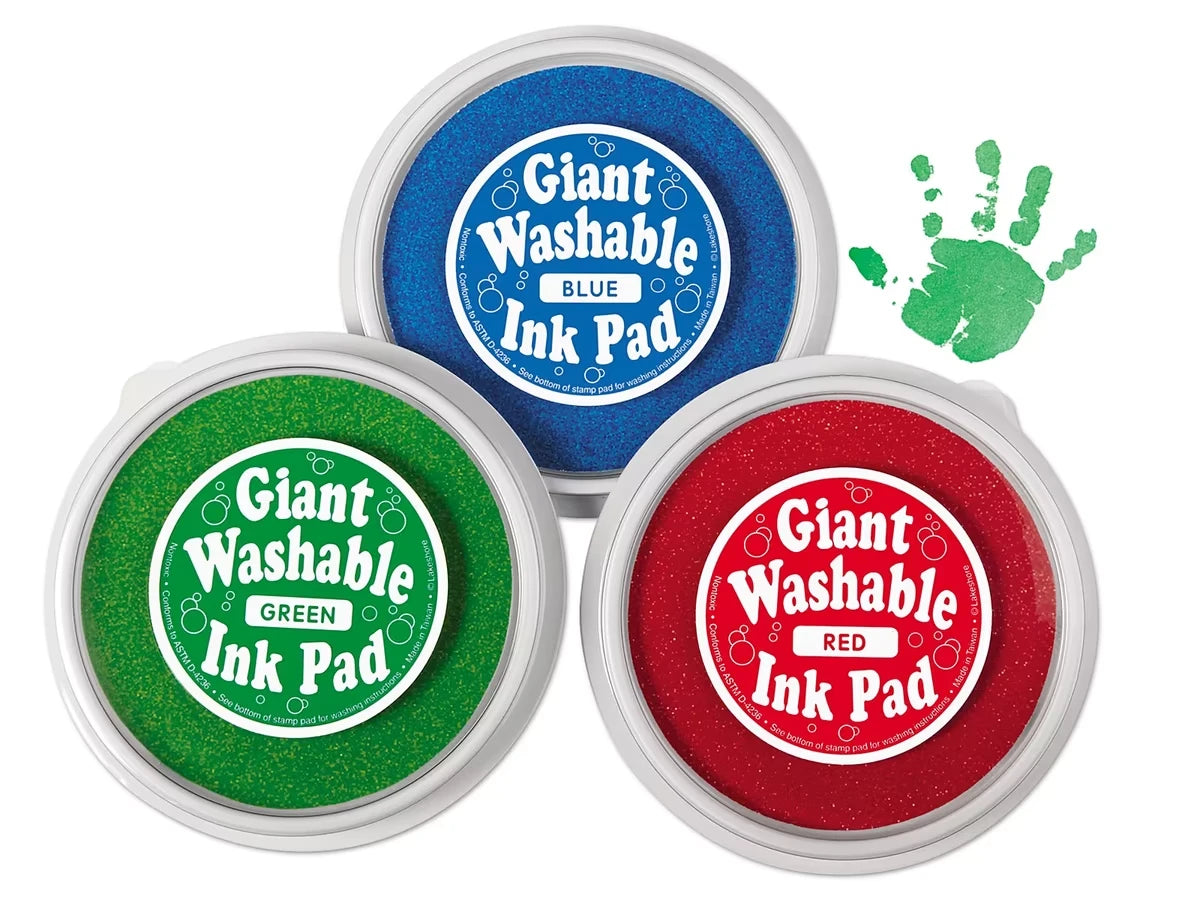 Giant Washable Color Ink Pads - US 8989