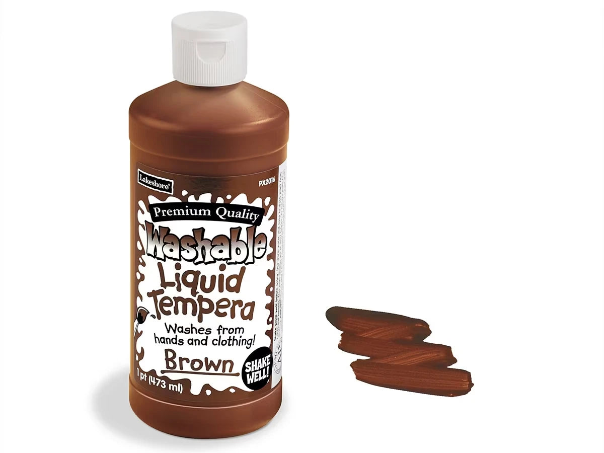 Lakeshore Fully Washable Liquid Tempera Paint - Pint - US 4839