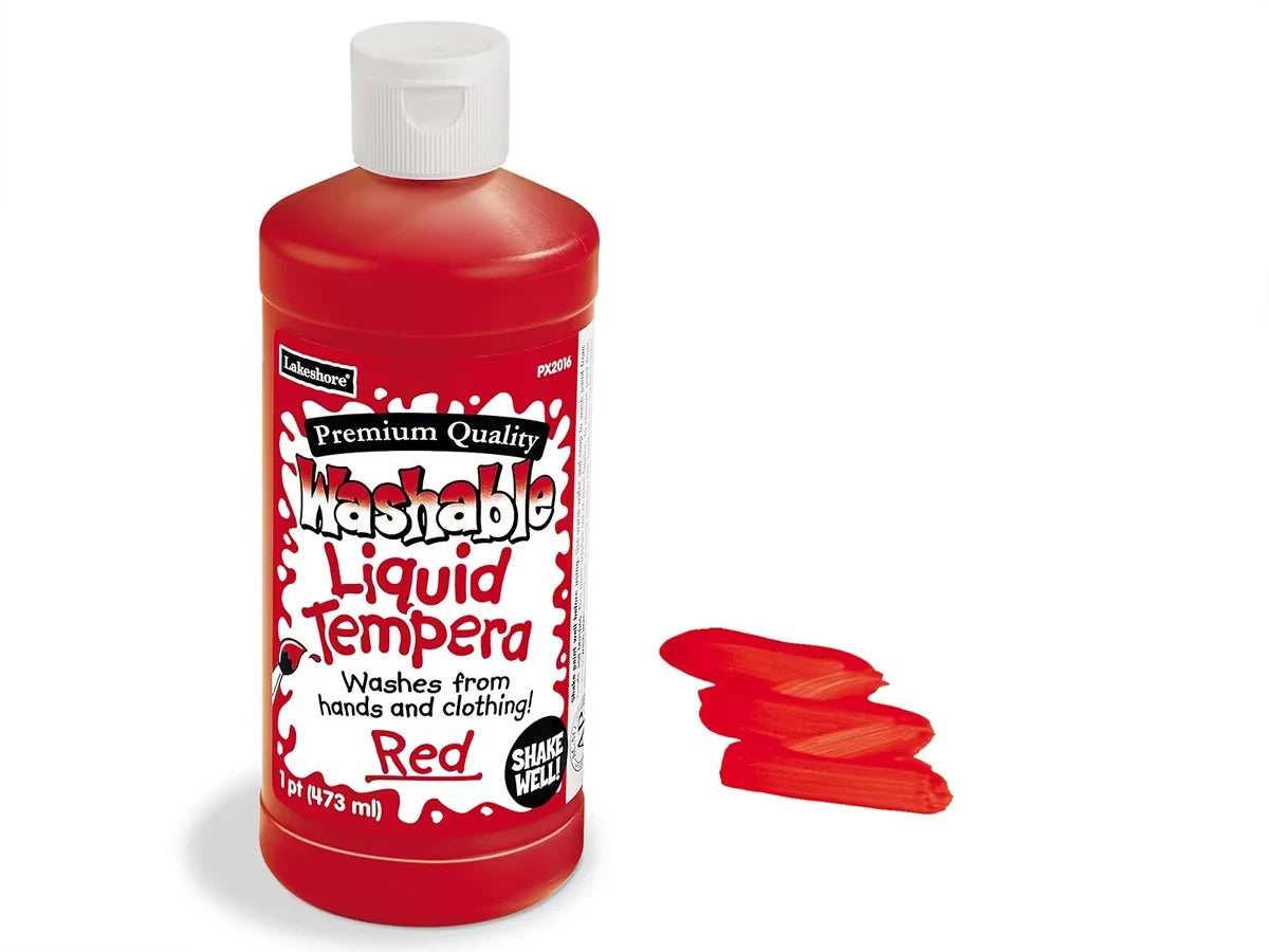 Lakeshore Fully Washable Liquid Tempera Paint - Pint - US 4839