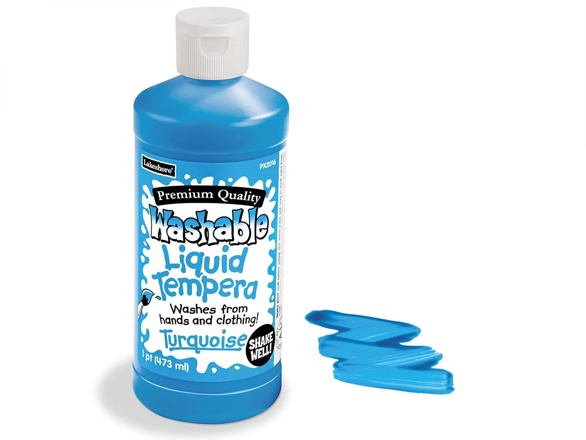 Lakeshore Fully Washable Liquid Tempera Paint - Pint - US 4839