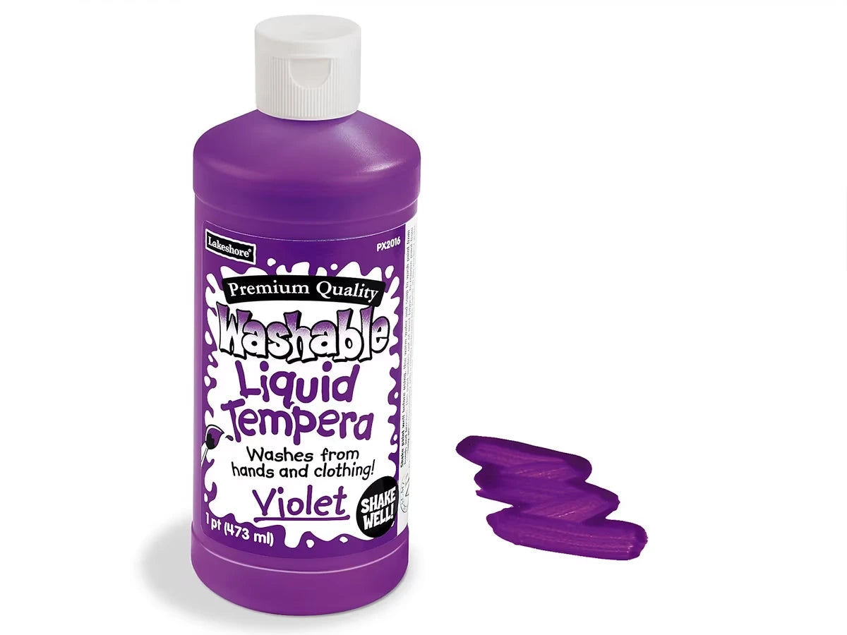 Lakeshore Fully Washable Liquid Tempera Paint - Pint - US 4839