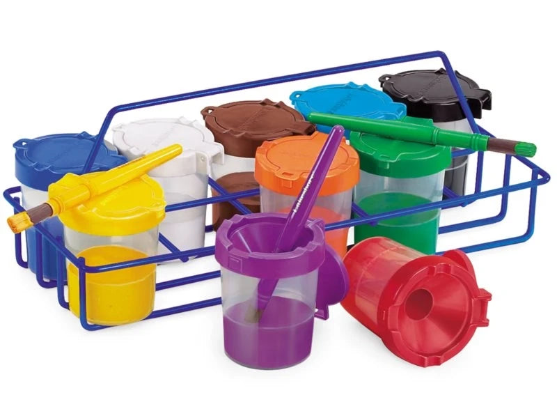 Lakeshore No-Spill Paint Cups - US 5800