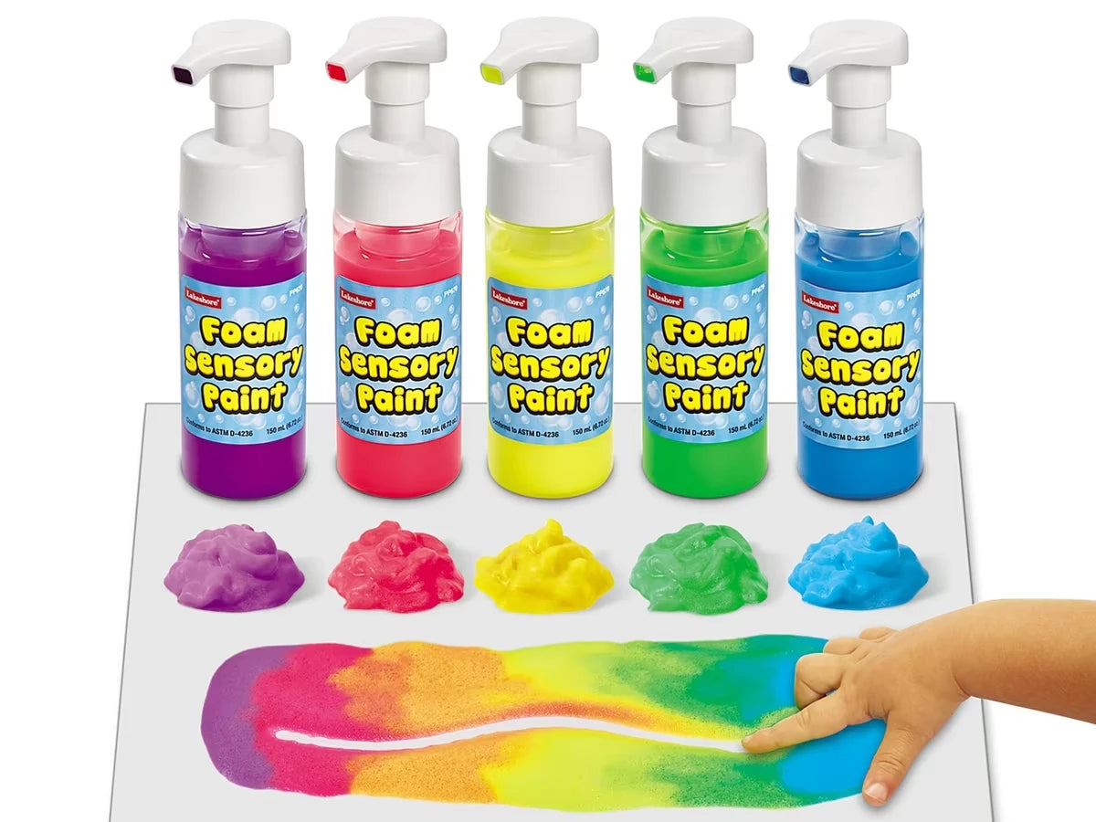 Foam Sensory Paint - Set of 5 - US 5518
