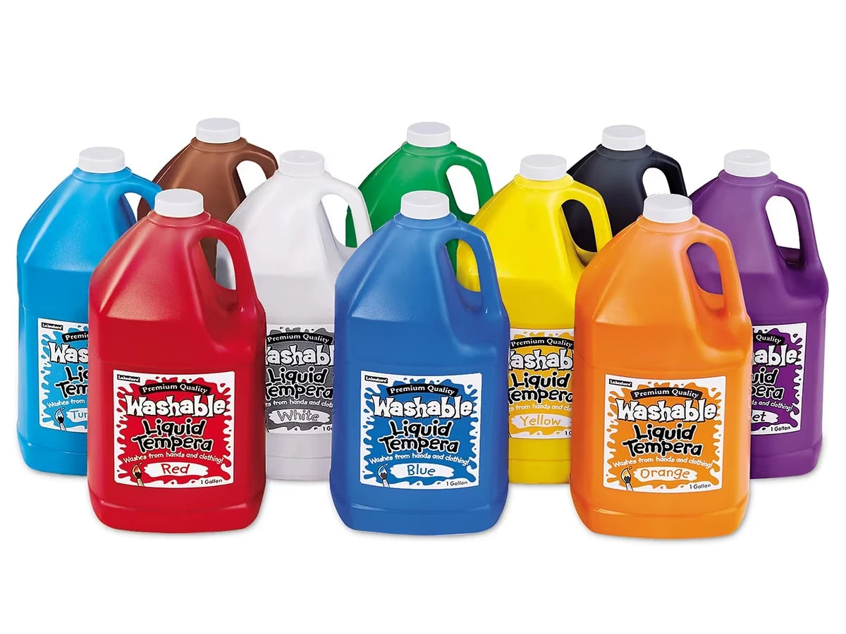 Lakeshore Fully Washable Liquid Tempera Paint - Gallon - US 1202