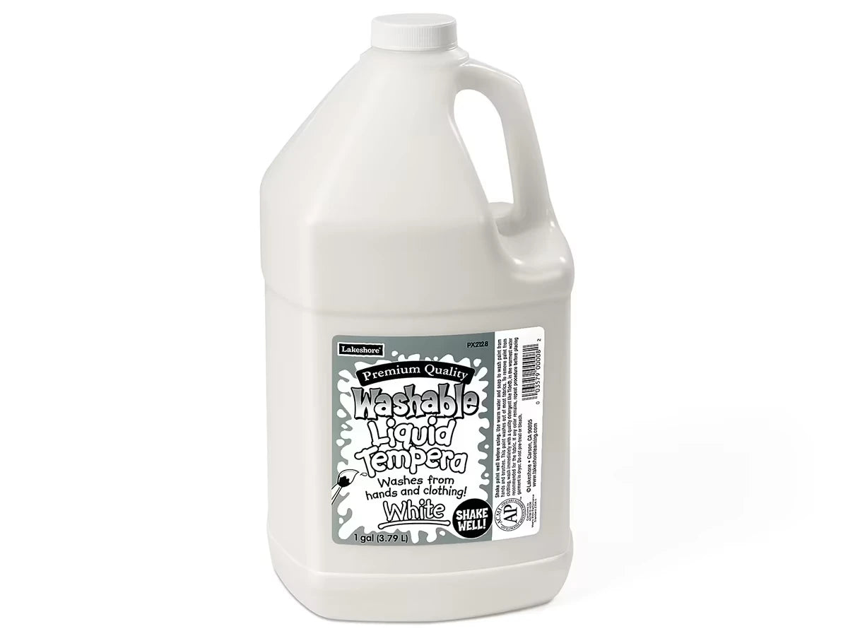 Lakeshore Fully Washable Liquid Tempera Paint - Gallon - US 1202