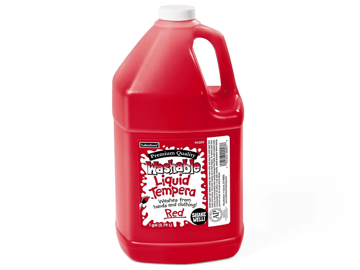 Lakeshore Fully Washable Liquid Tempera Paint - Gallon - US 1202