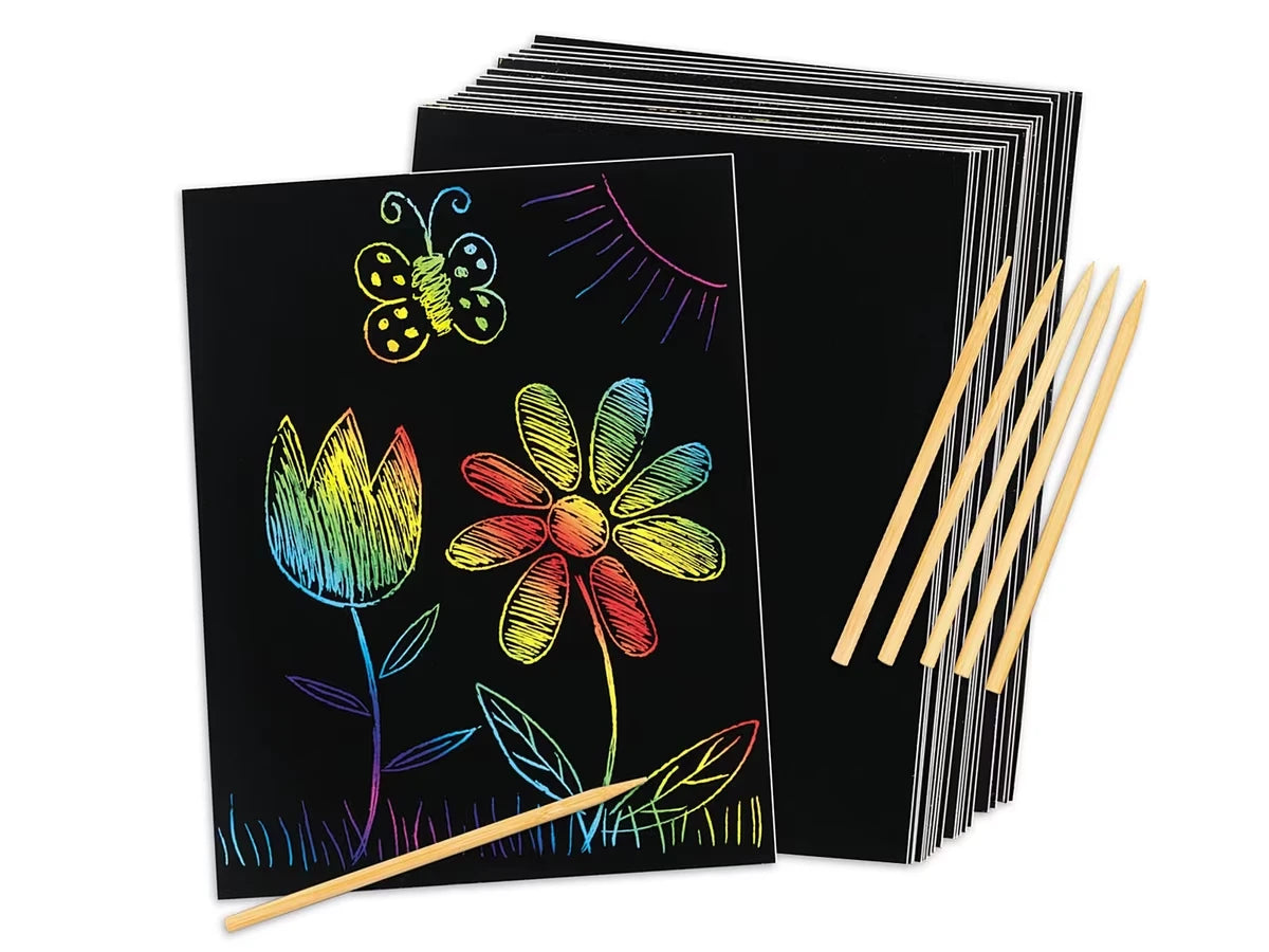 Rainbow Scratch Paper - US 9821