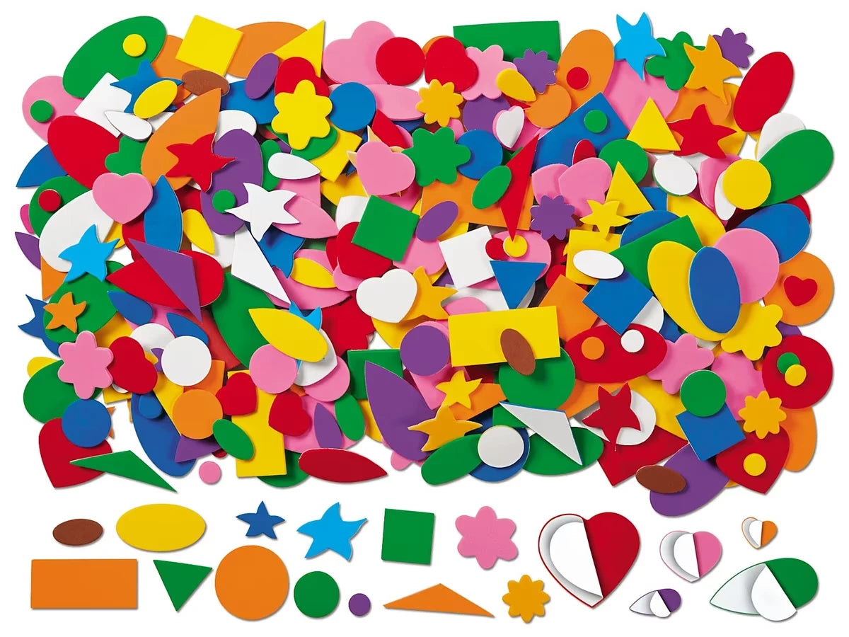 Peel & Stick Flexible Foam Shapes - US 5157