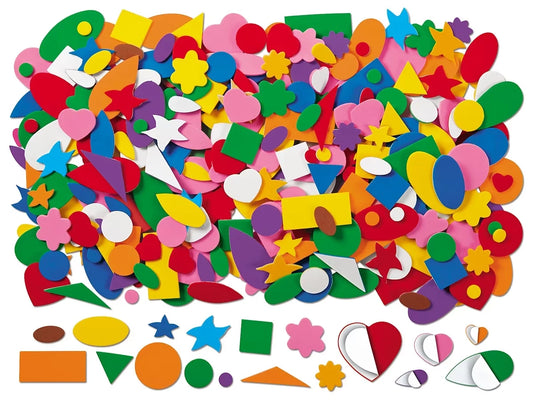 Peel & Stick Flexible Foam Shapes - US 5157