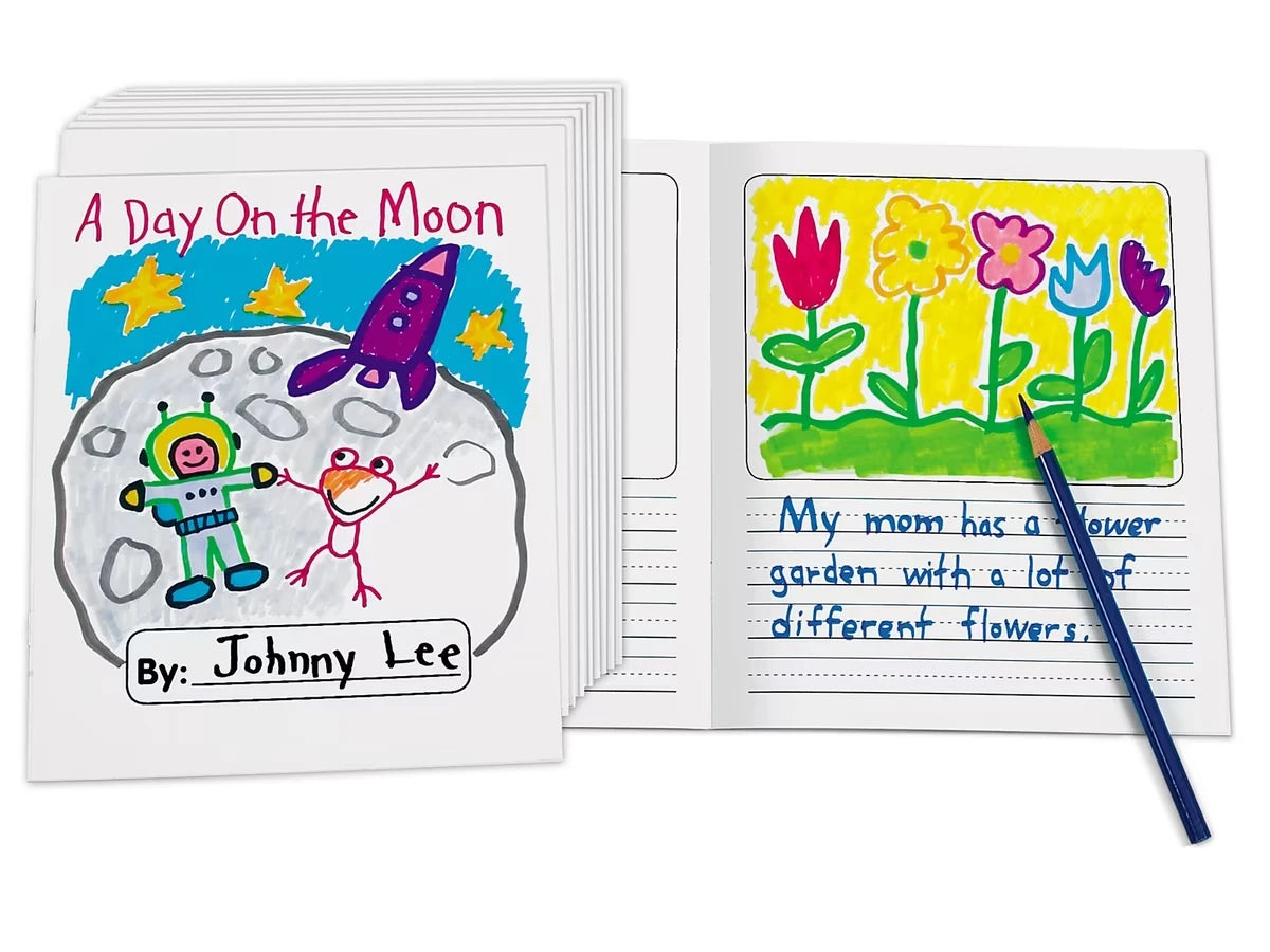 Write-A-Story Blank Books - Set of 10 - US 9756