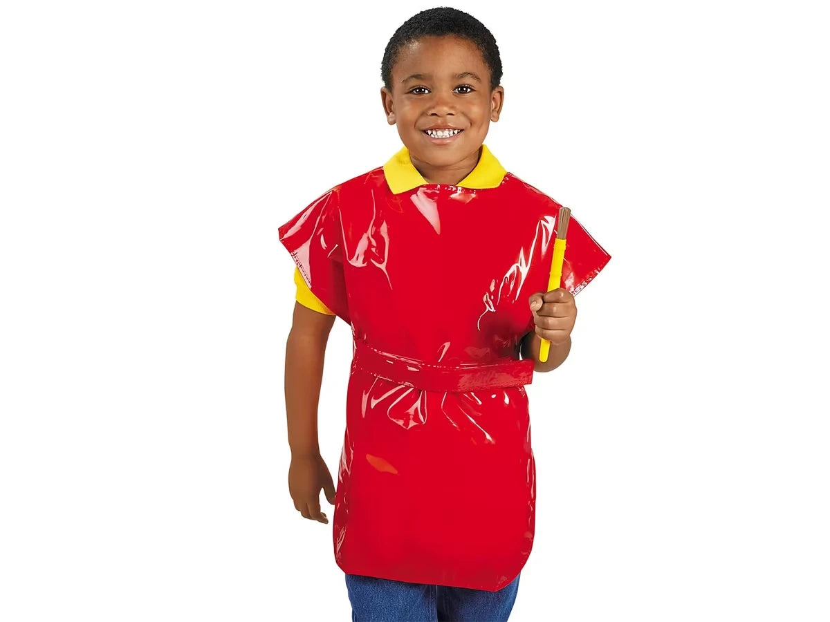 Super-Lightweight Adjustable Vinyl Paint Apron - US 9337