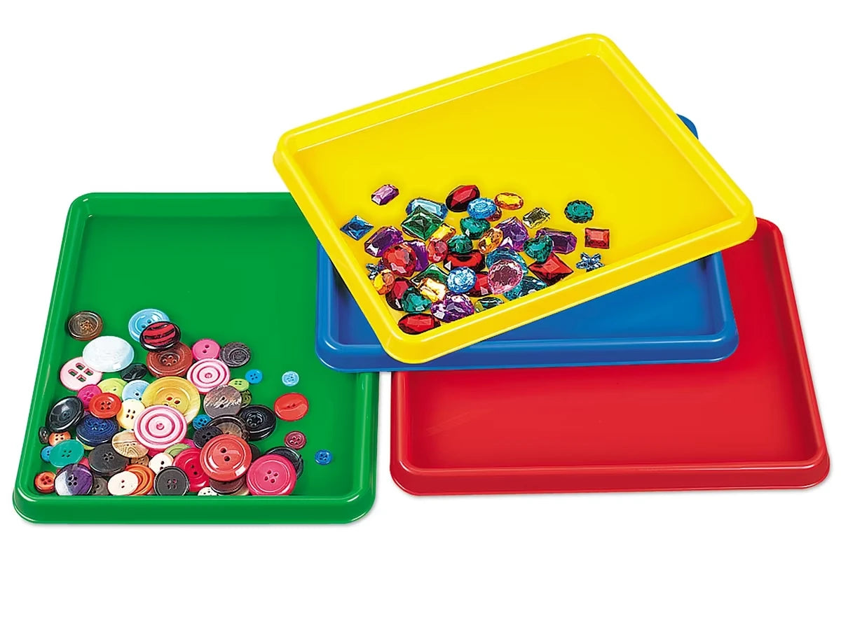 Paint & Collage Trays - Set of 4 - US 4057