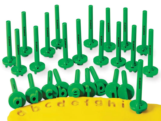 Lowercase Alphabet Dough Stampers - US 2324