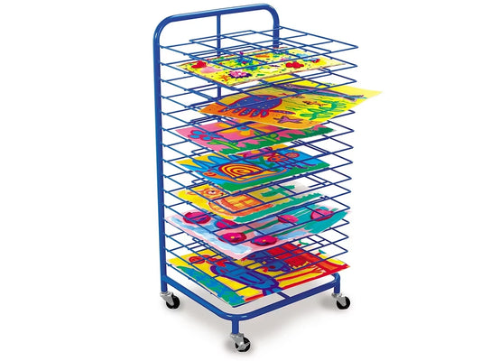 Lakeshore Double-Space Mobile Drying Rack - US 5769