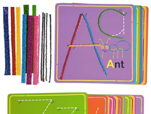 Wikki Stix® Alphabet Center - US 7377