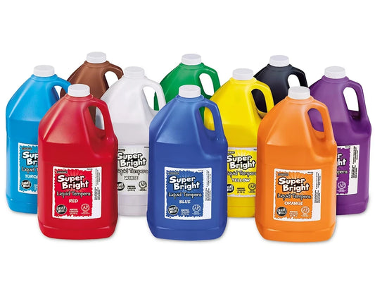 Superbright Liquid Tempera Paint - Gallon - US 9733