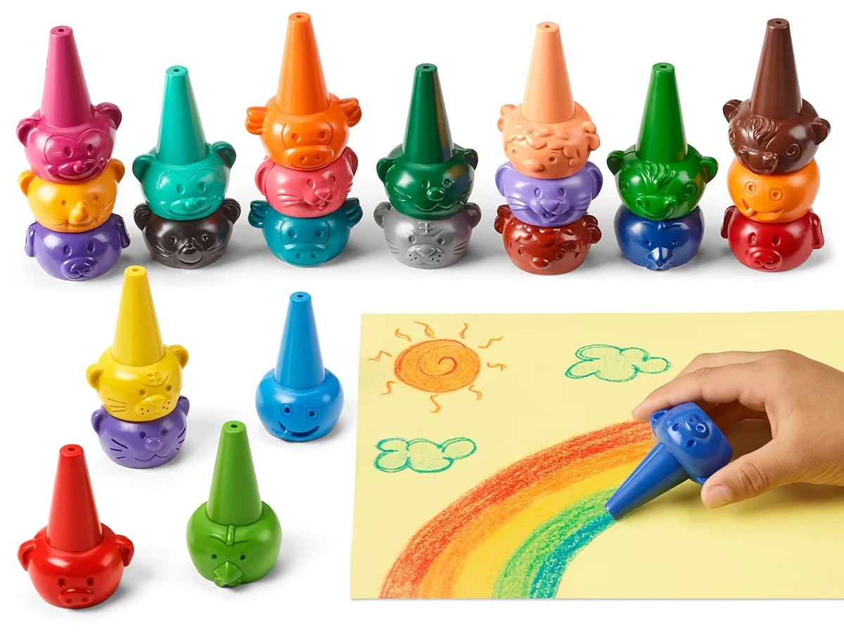 Animal Finger Crayons - US 4833
