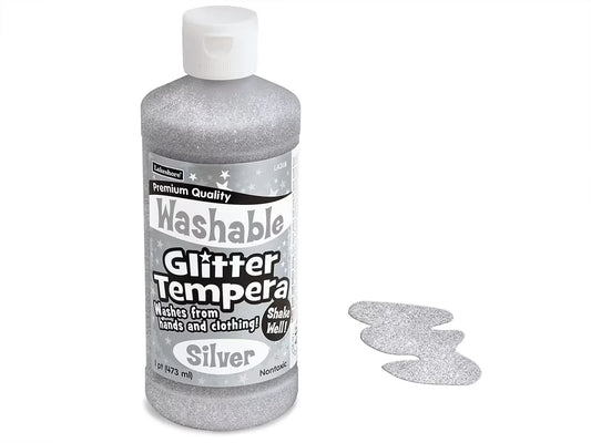 Washable Glitter Tempera Paint - Pint - US 7080