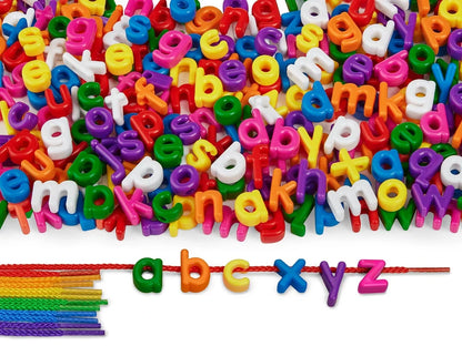 Lace-A-Word Beads - Lowercase - US 6015