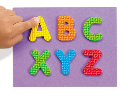 Peel & Stick Tactile Letters - US 3435