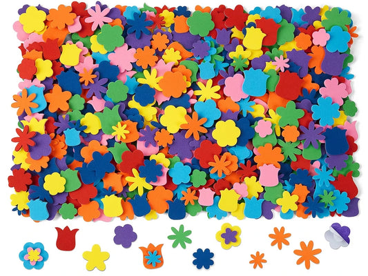 Peel & Stick Foam Flowers - US 1253