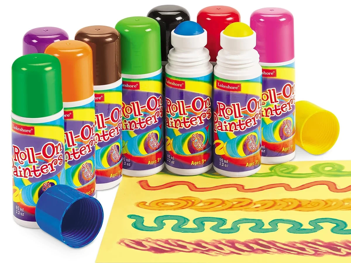 Roll-On Painters - Set of 10 Colors - US 6333
