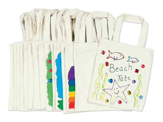 Design-Your-Own Tote Bags - Set of 15 - US 2056