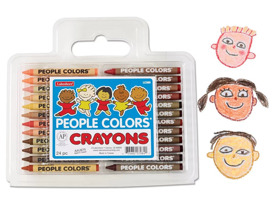 People Colors® Crayon Pack - US 2696