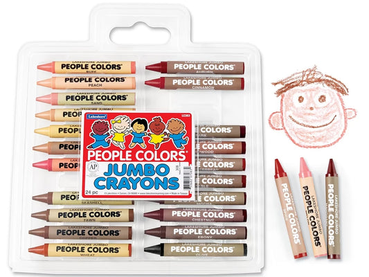 Jumbo People Colors® Crayon Pack - US 5900
