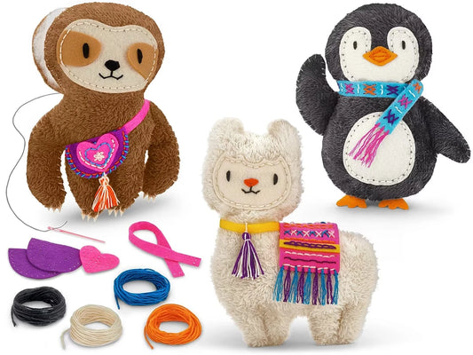 Sew Easy! Stuffed Animals - Complete Set - US 9248