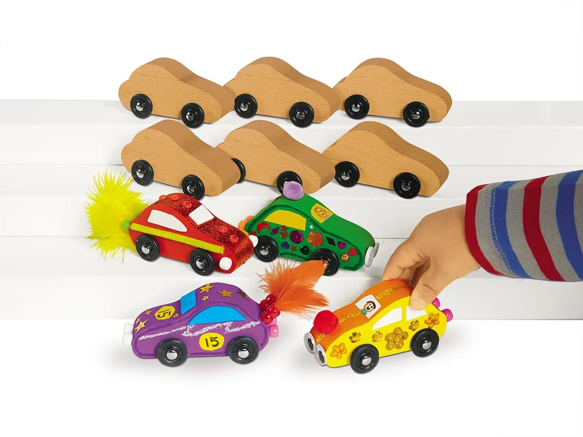Design-Your-Own Cars - Set of 10 - US 6844