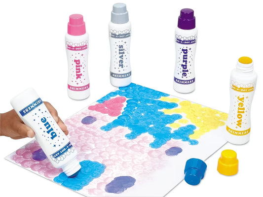 Shimmering Dot Art Painters - Set of 5 - US 6614