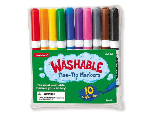 Best-Buy Washable Fine-Tip Markers - Student Pack - US 1003