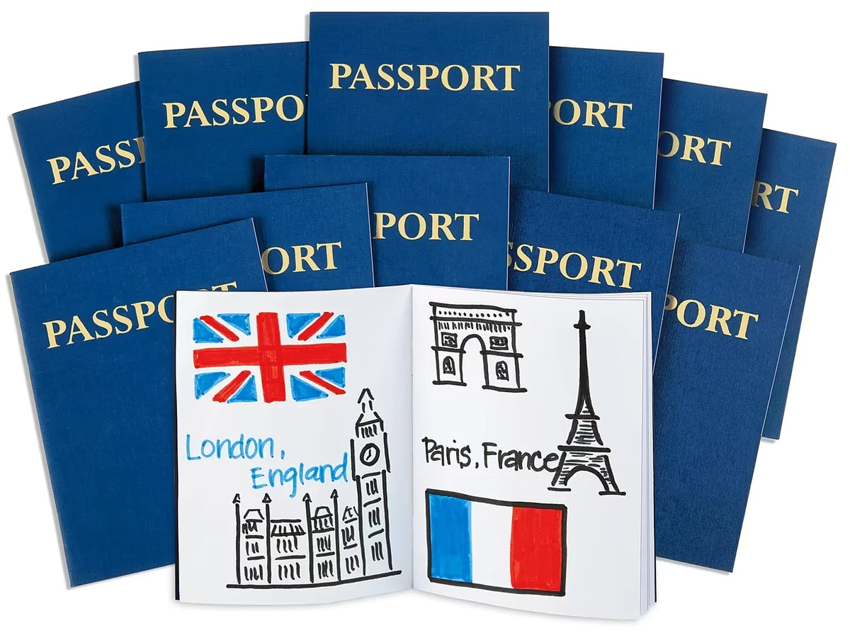 Design-Your-Own Passports - Set of 12 - US 3428