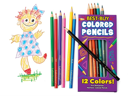 Best-Buy Colored Pencils - Set of 12 - US 4584