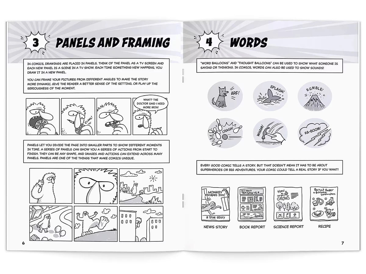 My Comic Book® Create-Your-Own Comic Kit - US 3040