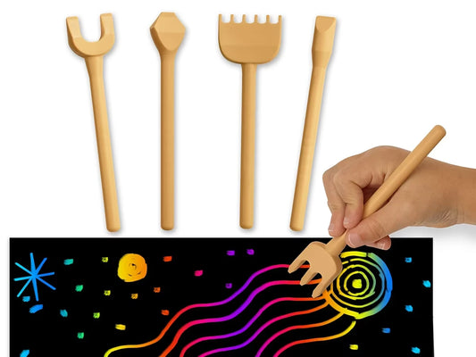 Scratch Art Design Tools - US 6395